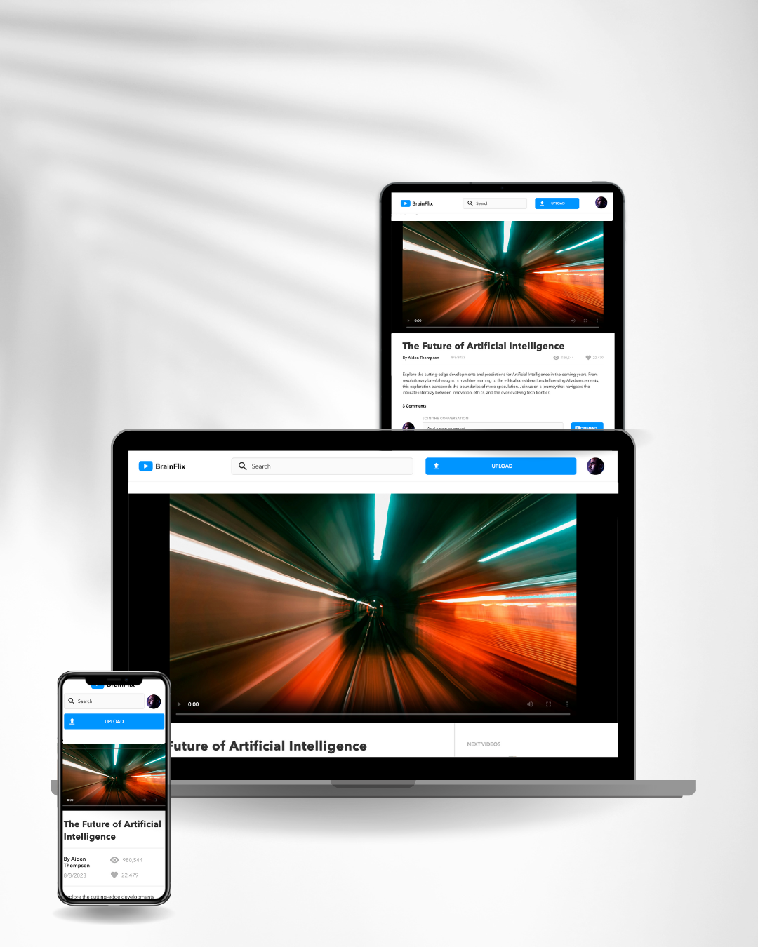 BrainFlix: Video Platform